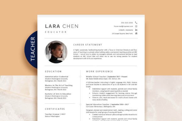 Download University Professor Resume Template - Premium Resources