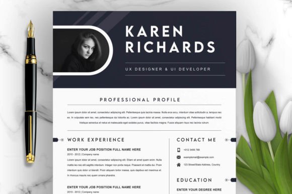 Download Resume Template / Curriculum Vitae - Resume template Collection